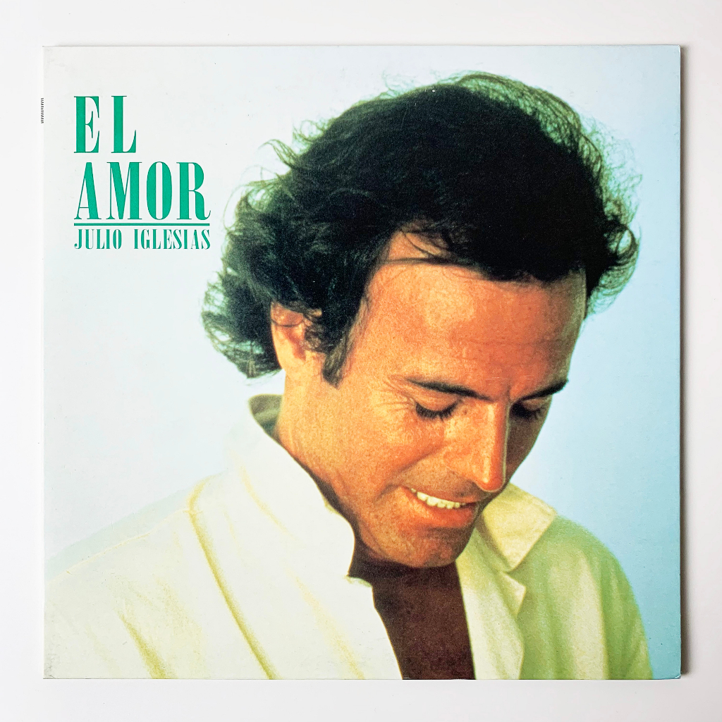 Julio Iglesias El Amor Vinyl Record LP JP Shopee Malaysia