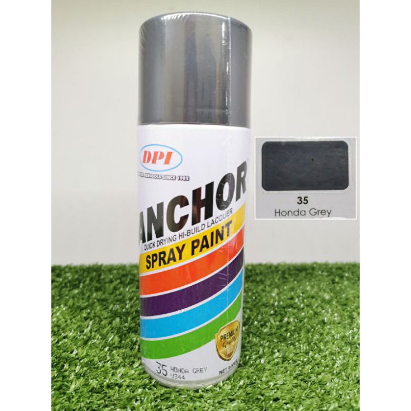 ANCHOR 35 HONDA GREY Can Spray Paint 400ML Cat Spray Tin 100% Original