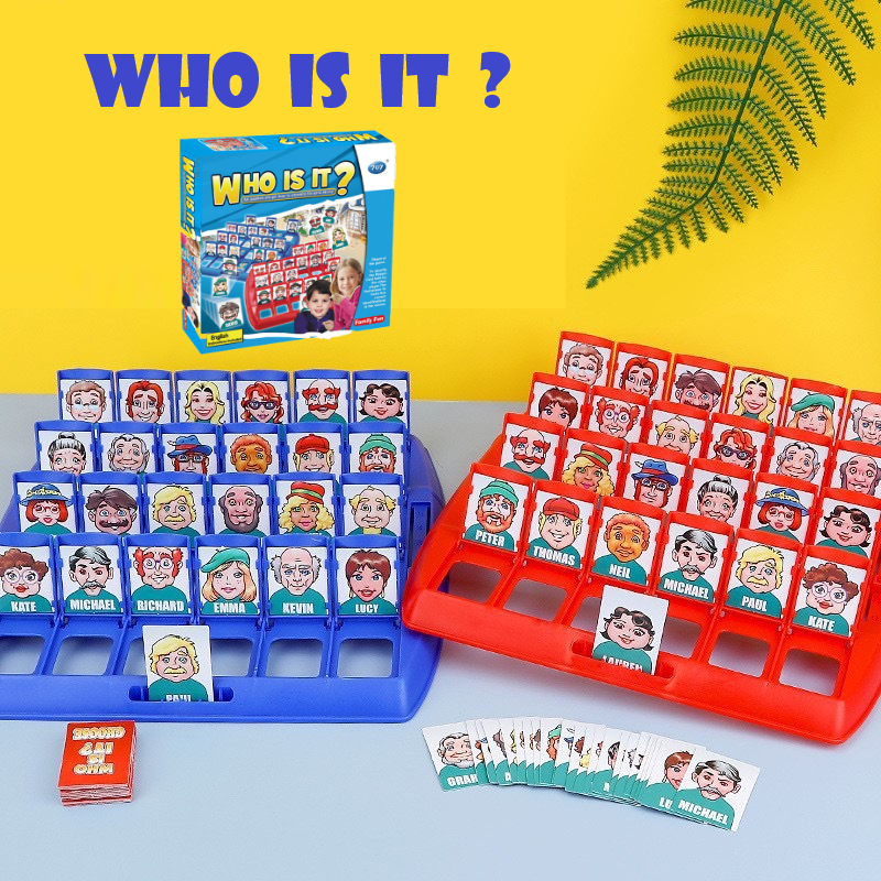 who am i board gam Who Is It Guess Who Kids Classic Games | Shopee Malaysia