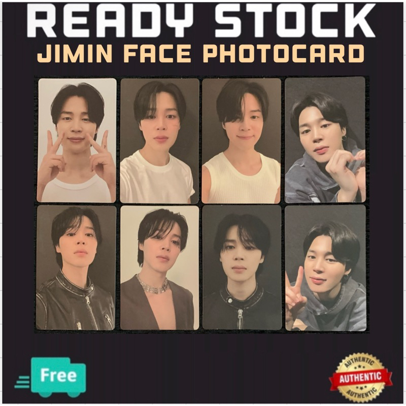 OFFICIAL BTS JIMIN FACE ALBUM & WEVERSE POB PHOTOCARD Shopee Malaysia