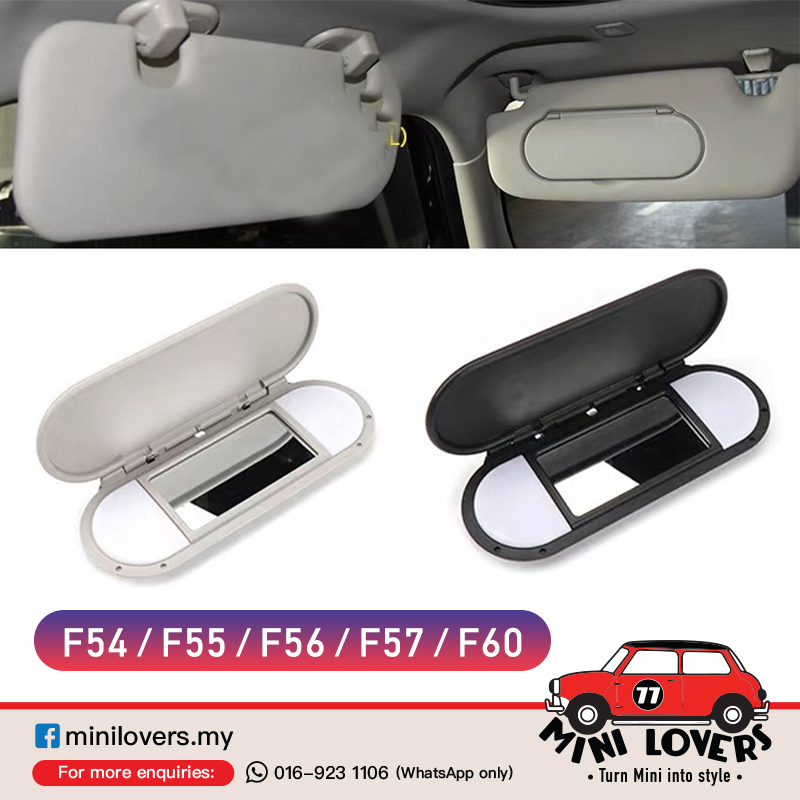 Mini Cooper F54 / F55 / F56 / F57 / F60 / R Series Sun Visor Cover ...