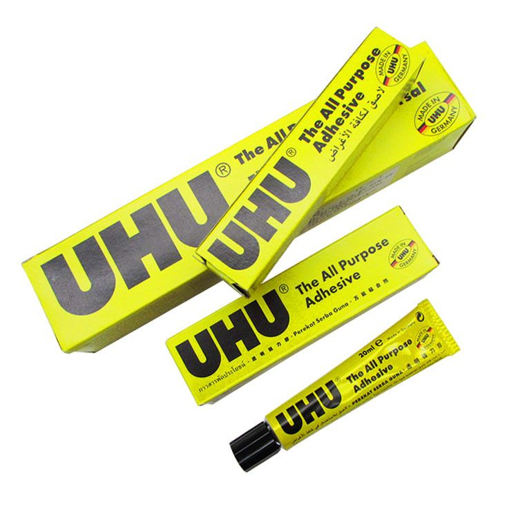 UHU All Purpose Glue 7ml Extra Strong Clear Adhesive - Pack of 10