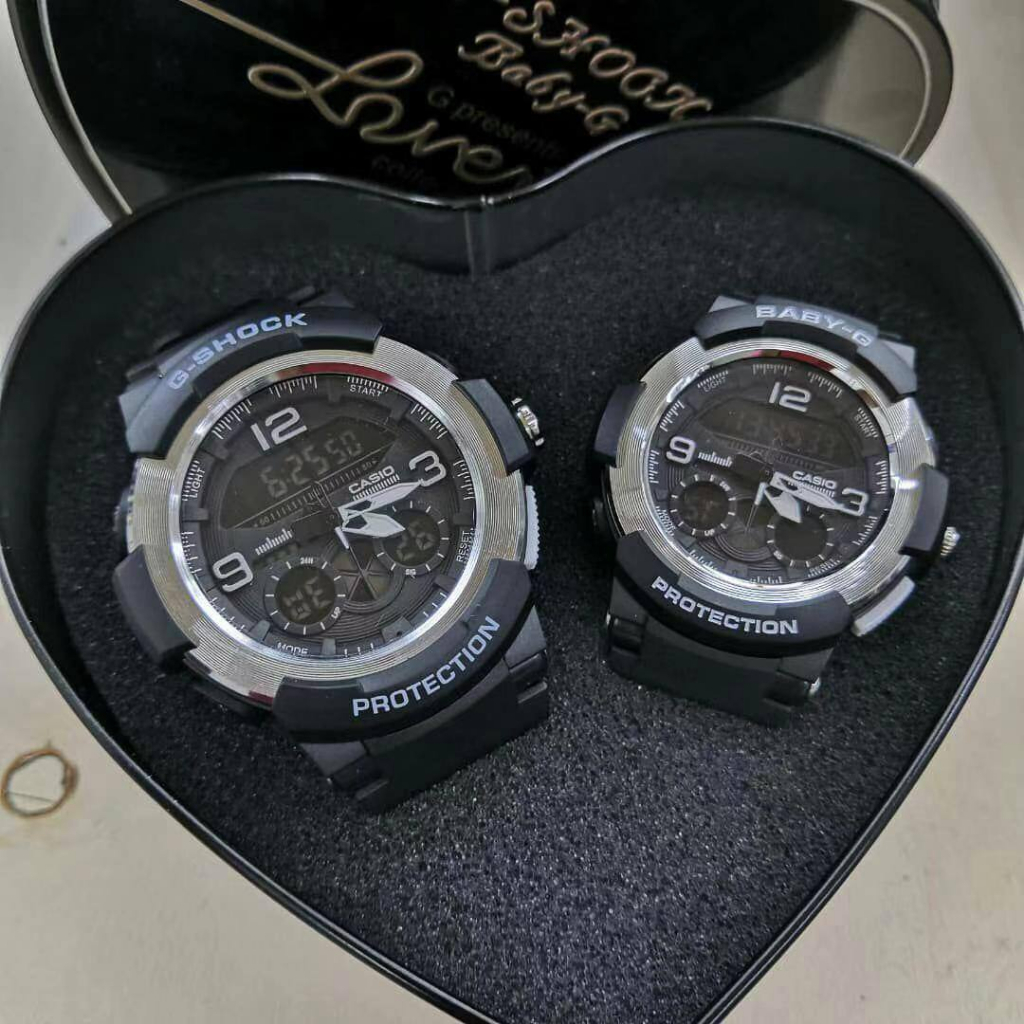 NEW WATCH G SHOCK NEW MODEL COUPLE G SHOCK AND BABY G WATCK MEN FOR WOMEN BEST QUALITY Sports Shopee Malaysia