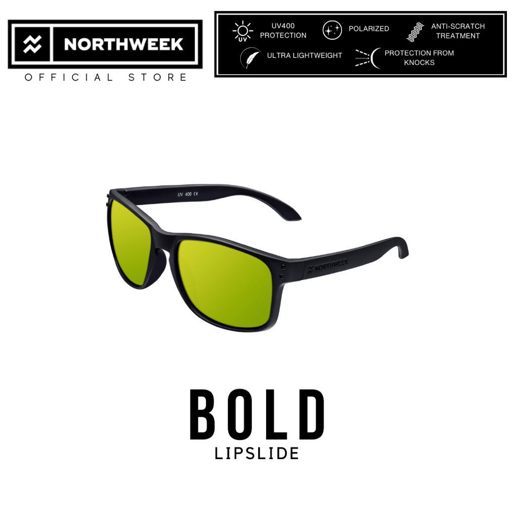 NORTHWEEK BOLD LIPSLIDE FOR MEN WOMEN UNISEX POLARIZED UV400