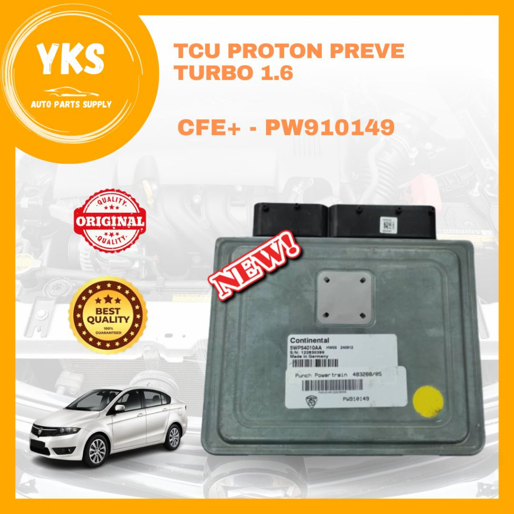 🔥 ORIGINAL🔥 TCU PROTON PREVE TURBO 1.6 CFE+ - PW910149 BRAND NEW ...