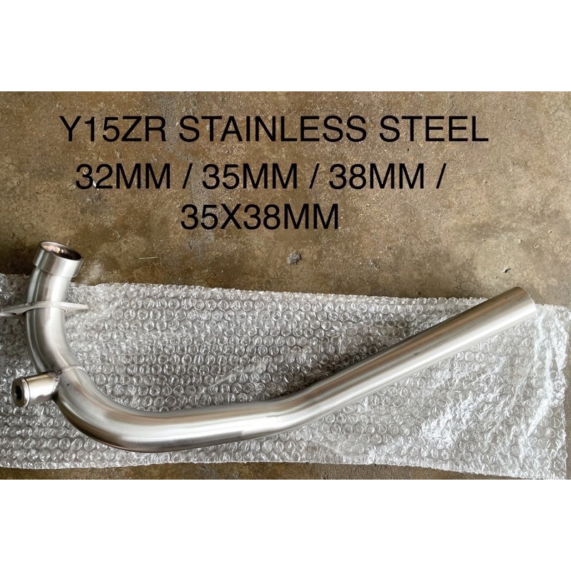 LC Y15ZR Intake manifold exhaust ekzo racing stainless steel 32m 35mm