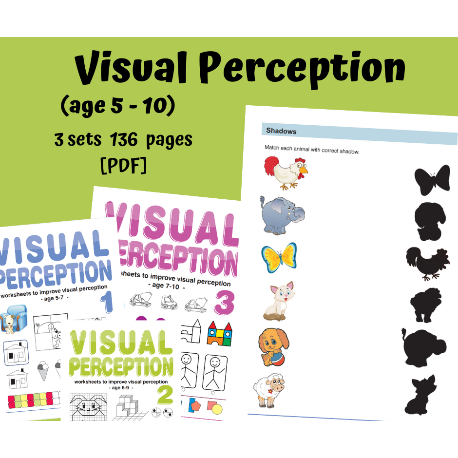 A165 - [PDF] Visual Perception Skills 3 sets 136 pages - fine motor ...