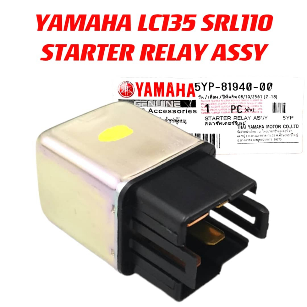 Original Thailand Yamaha LC135 SRL110 LAGENDA110 EGO EGO LC Starter