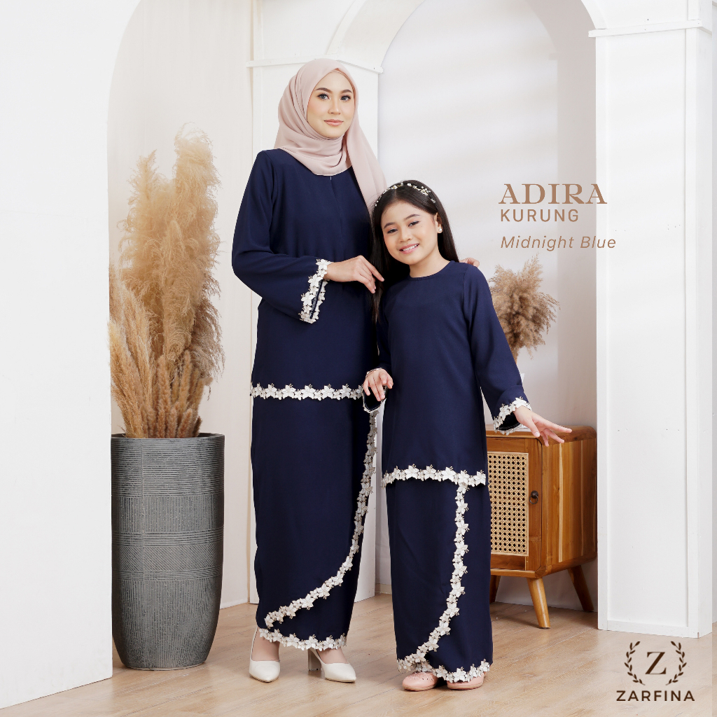 Hot Adira Kurung Dewasa Baju Raya 2023 Cantik Murah Lace Jahit Viral Shopee Malaysia 9673