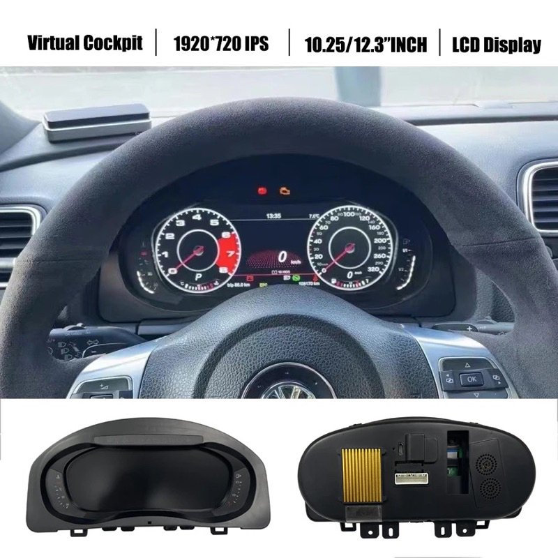 Volkswagen Golf Mk6 Mk7 Mk7.5 scirocco Digital instrument cluster meter