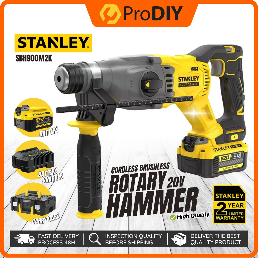 Stanley cordless hammer discount drill