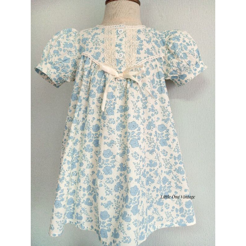 Floral Dress Budak Cotton Brand DUDU CREAM Shopee Malaysia