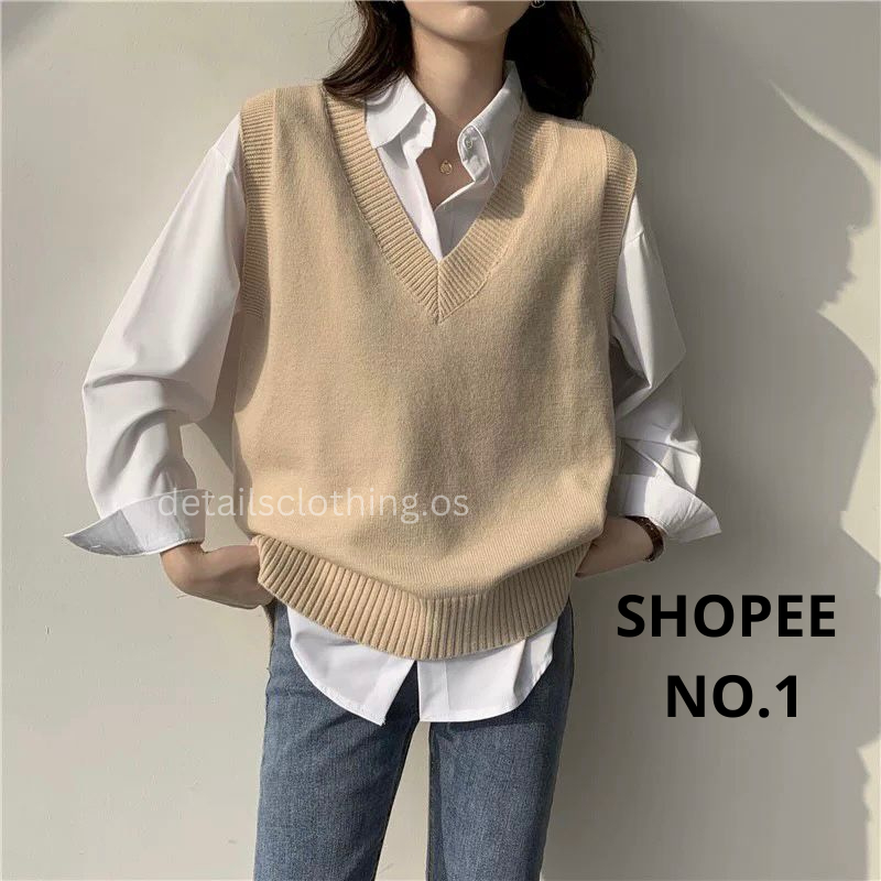 Fashion Wool Knitted Sweater Vest Sleeveless Pullover Knitwear Tank Crop Top  - China Women Clothing and Knitwear price