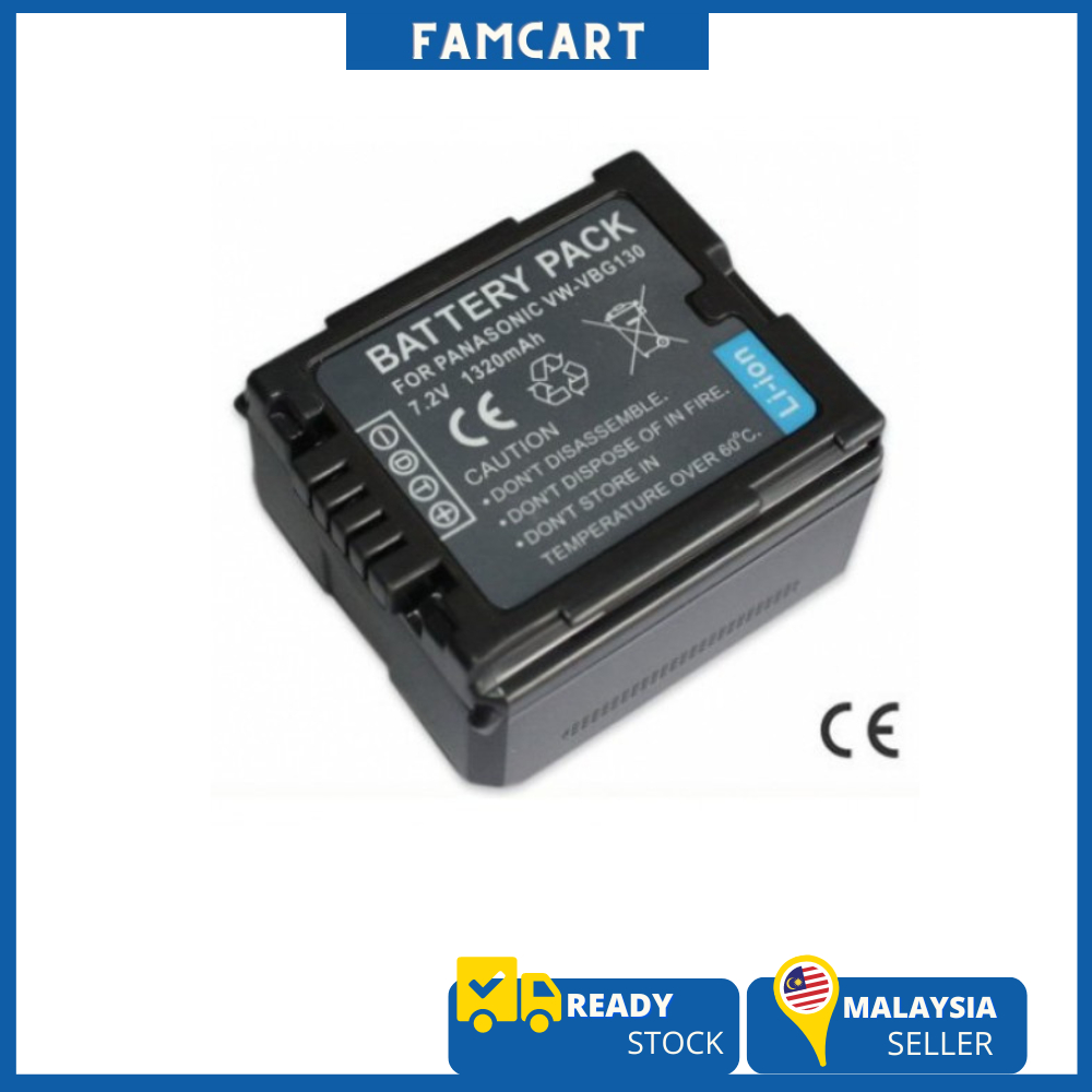 Vhbw Batteria Compatibile Per Videocamera Panasonic HDC-HS3000, HS700, HS9 – 700mAh, 7.2V, Li-Ion Con Infochip