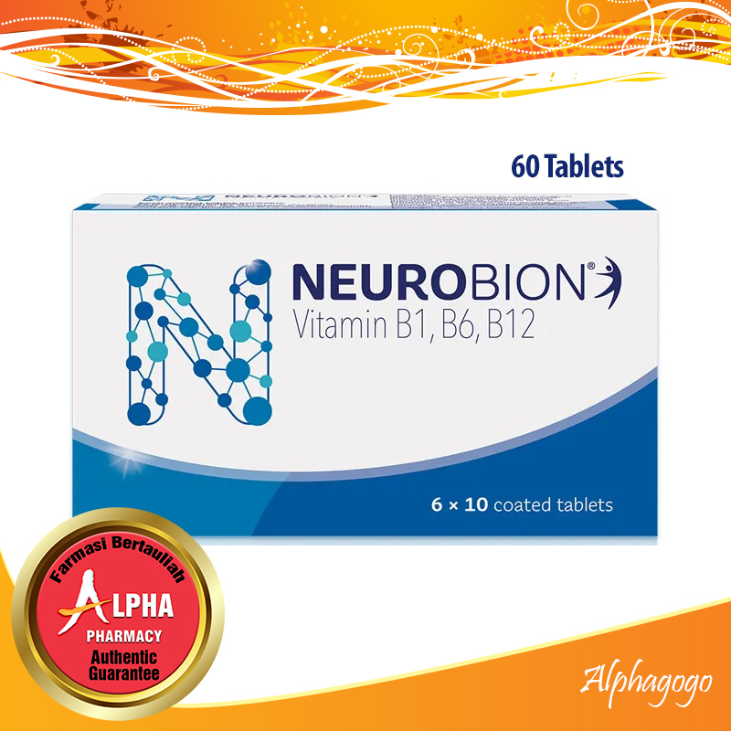NEUROBION (Vitamin B1, B6, B12) 60 Tablets (Exp03/2025) Shopee Malaysia