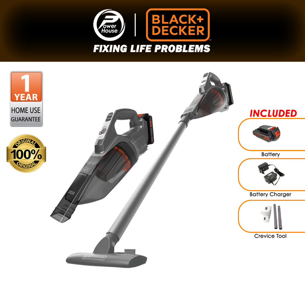 BLACK & DECKER 20V Max Cordless Dustbuster Handheld Vacuum Removable