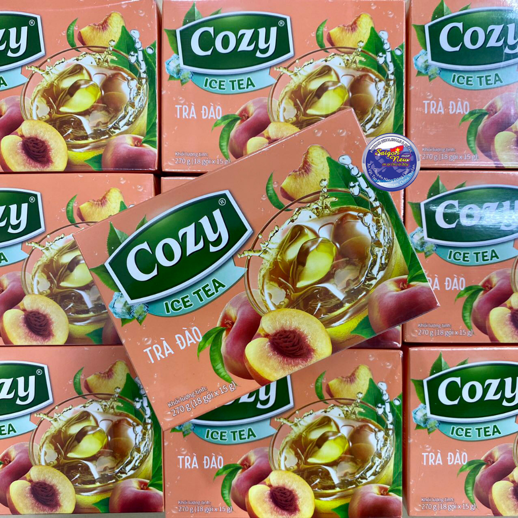 Cozy Peach Ice Tea Tra Dao 270g Hoa Tan (Powder) Shopee Malaysia