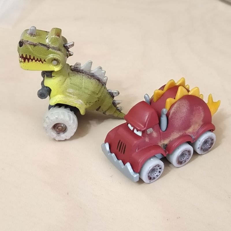 Mattel Disney Pixar Cars Mini Racers Cars On The Road Dinosaur Egg Dino ...