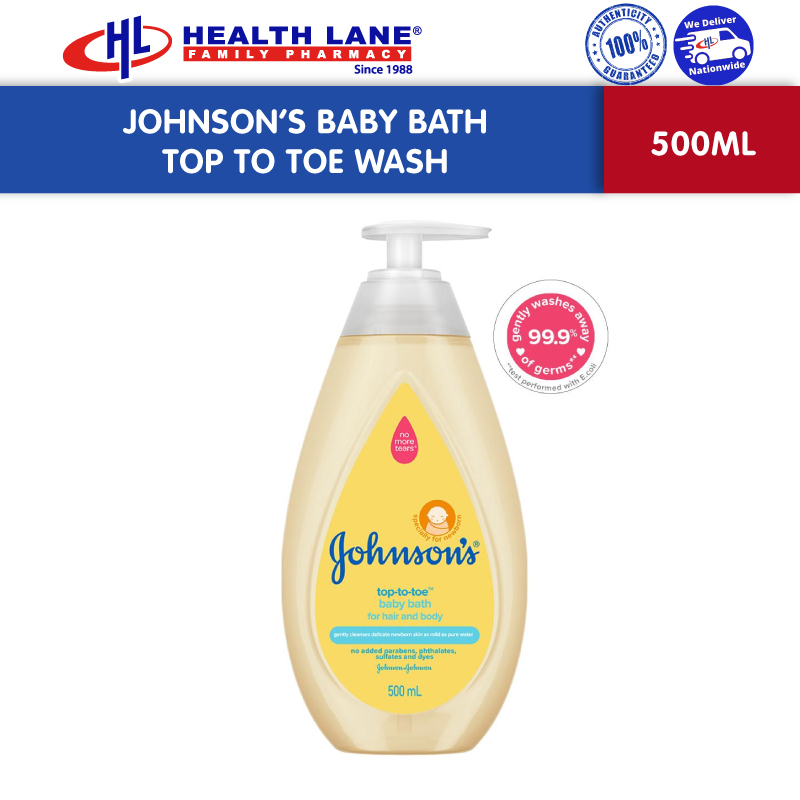 Johnson's Baby Bath Top To Toe Wash (500ml) | Shopee Malaysia