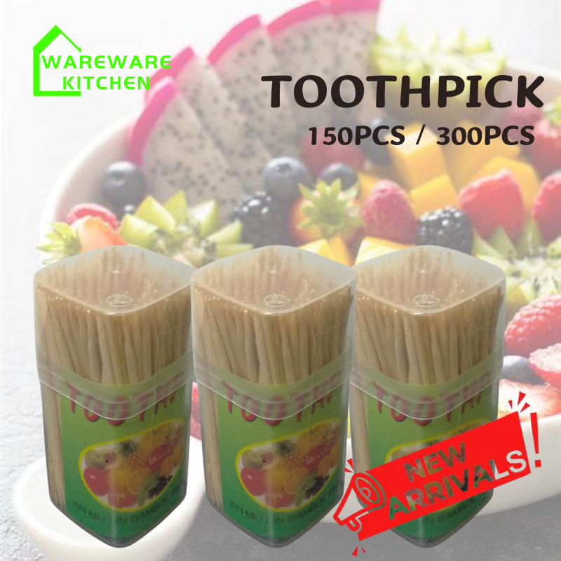 Disposable Toothpick Oral Care Natural Bamboo Toothpick Pengcunkil Gigi ...