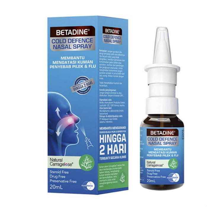 Betadine Nasal Spray Exp 06/ 2024 Sakit Tekak Shopee Malaysia