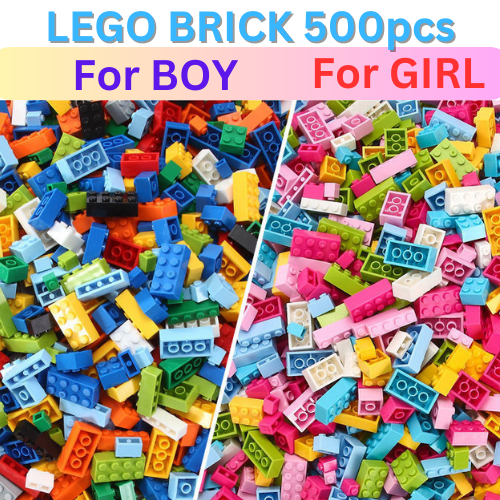 Mainan Lego Building Blocks for kid Lego Brick Toy kanak kanak (500pcs