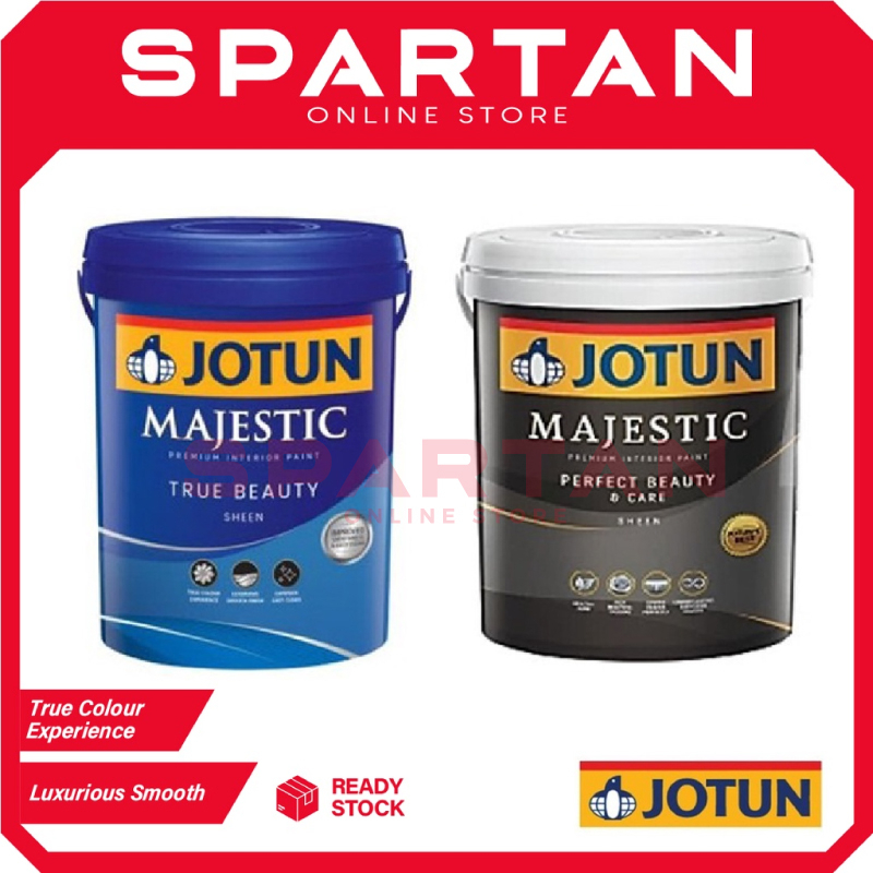 JOTUN 15 Liters - White Majestic True Beauty Sheen/ Majestic Perfect ...