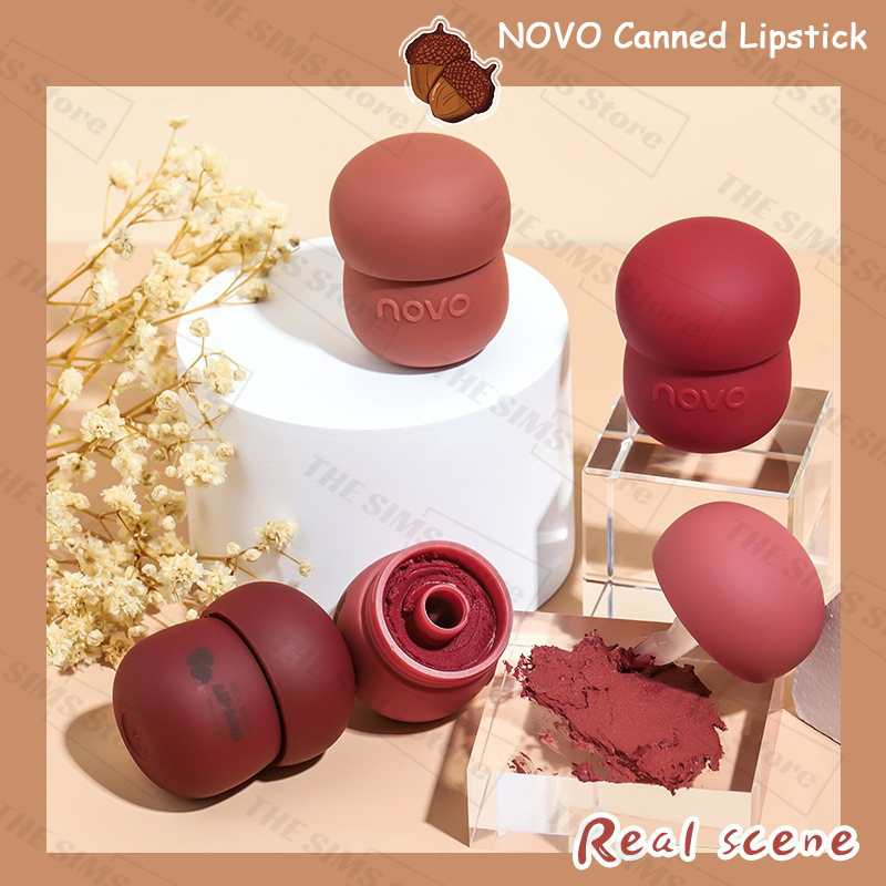 NOVO Velvet Matte Jelly Lip Mud Lip Cream Lip Glaze Waterproof