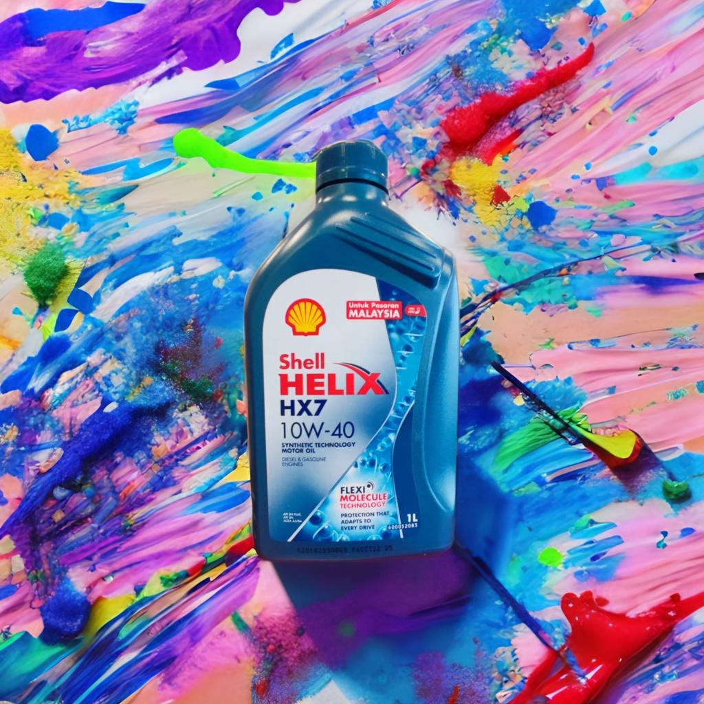 Shell Helix HX7 10W-40 (1L) Lubricant Oil - Minyak Hitam Kereta ...