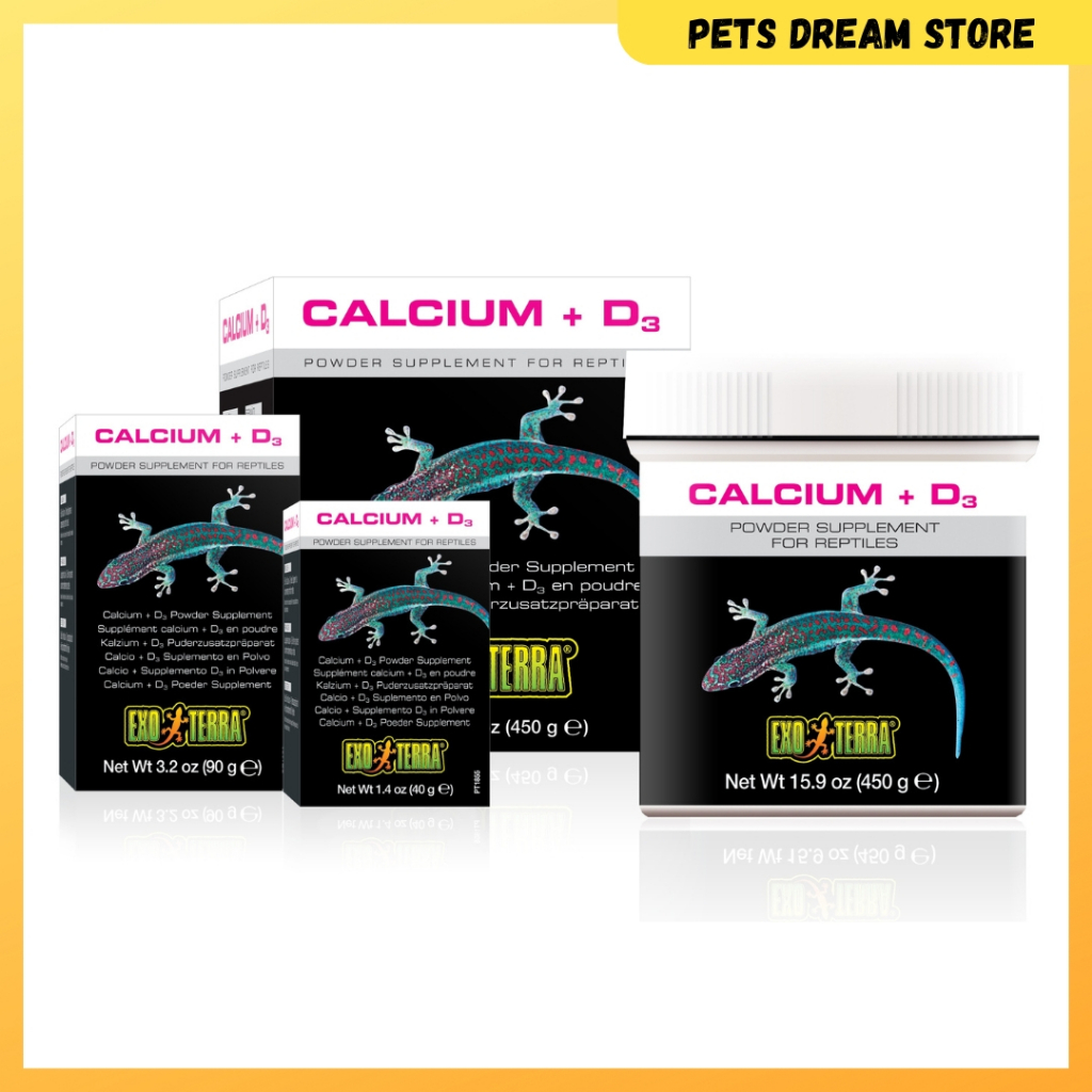 Photo inspiration: Gallery Detail: Exo Terra Reptile Calcium With Vitamin D3 Supplement Amphibians