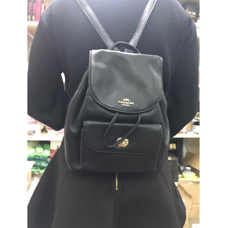 COACH F37621 MINI BILLIE BACKPACK IN PEBBLE LEATHER Shopee Malaysia