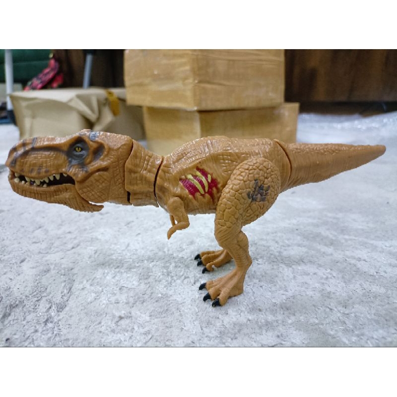 Hasbro Jurassic World Bashers And Biters Tyrannosaurus Rex Shopee Malaysia 7566