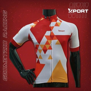 Xport PRO JERSEY Cycling Jersey Baju Basikal Jersi Basikal Race Cut Jersey Short Sleeve Jersey KL SELLER White Red Shopee Malaysia