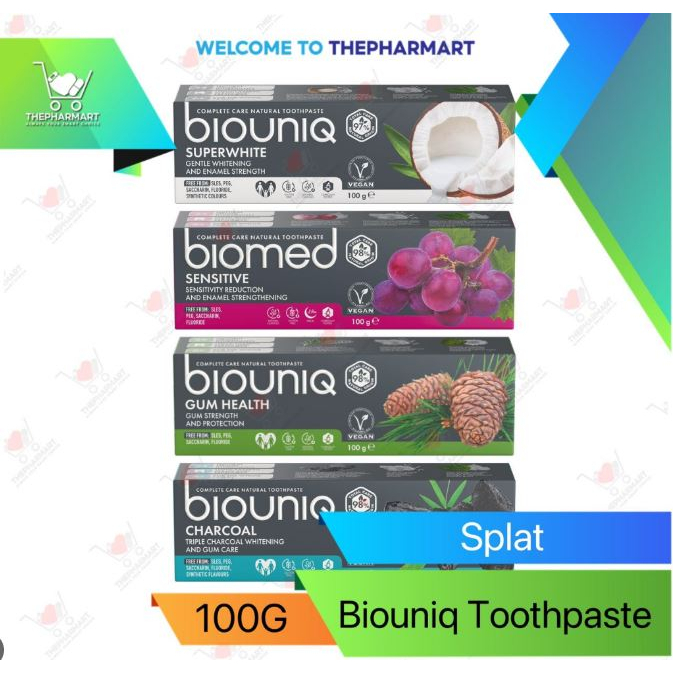 Splat Biouniq Complete Care Natural Toothpaste (100G) | Shopee Malaysia