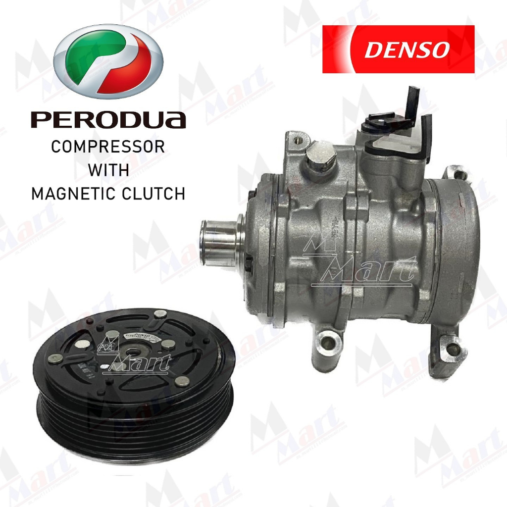 Perodua Myvi 2018 1.3cc (6PK) Air Cond Compressor With Clutch