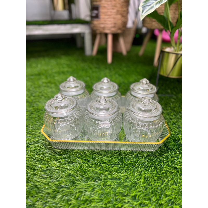 Set balang kuih raya & talam acrylic | Shopee Malaysia