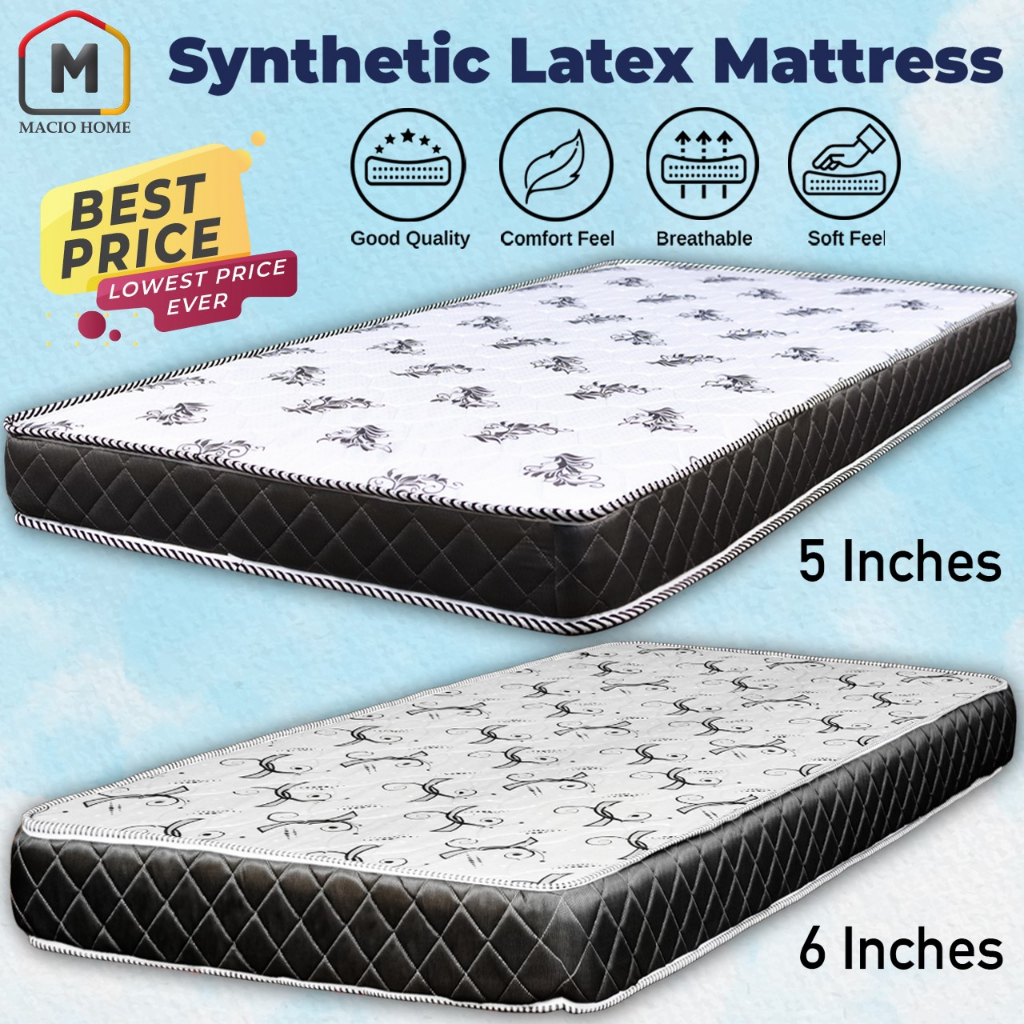 [Ready Stock] Dr. Macio 5" & 6" Synthetic Latex Mattress Tilam Shopee