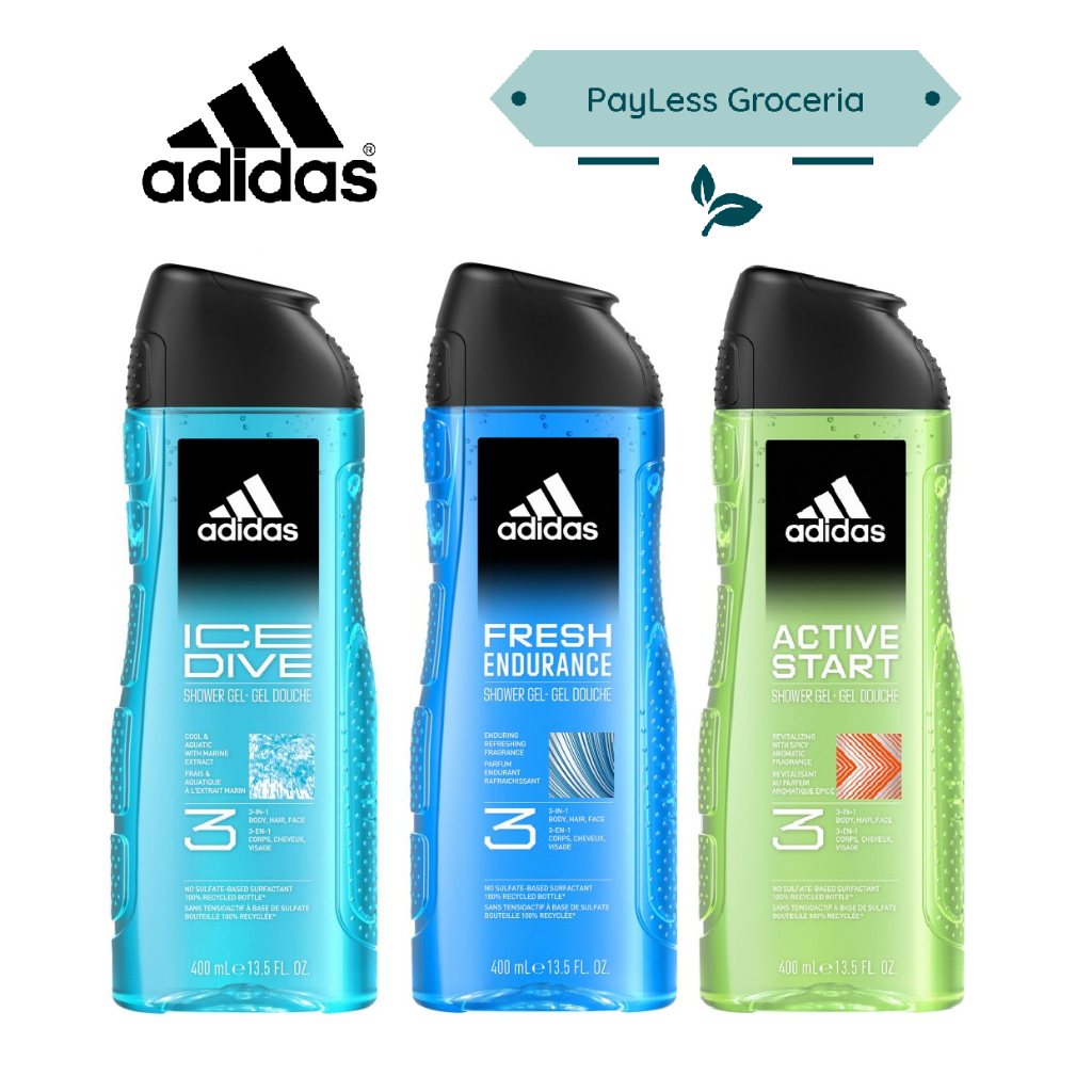 Adidas Men Shower Gel For Him 400ml Shopee Malaysia