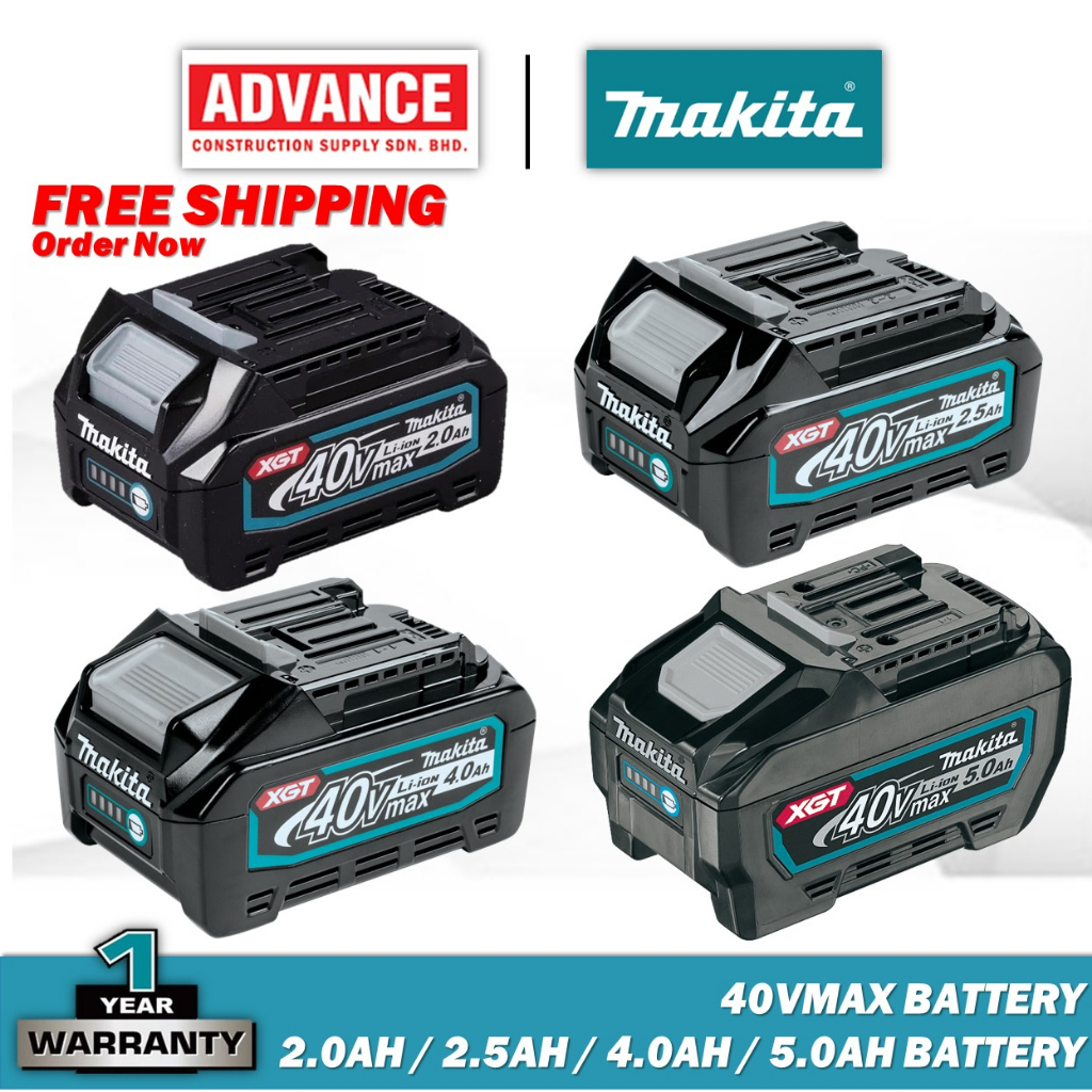 MAKITA BL4020 / BL4025 / BL4040 / BL4050F / DC40RA / DC40RC 40V BATTERY ...