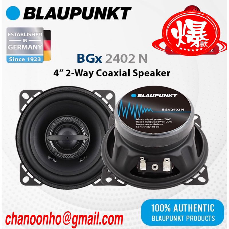 Blaupunkt 4 2024 inch speakers