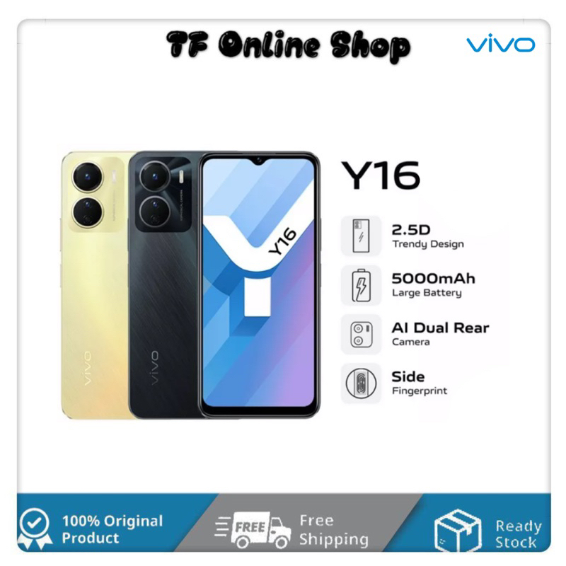 Vivo Y164gb64gb4gb128gb100 Original Set Shopee Malaysia