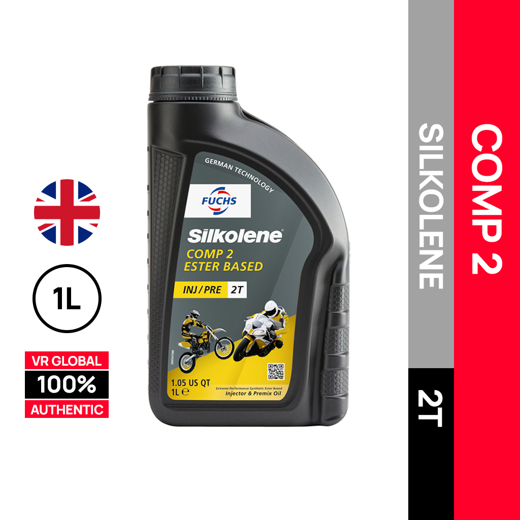 SILKOLENE COMP 2 2T SEMI SYNTHETIC ESTER ENGINE OIL UK 1L Shopee Malaysia