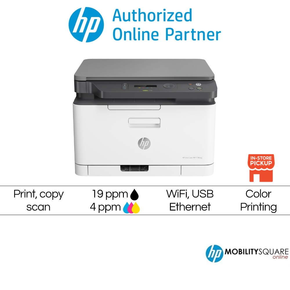 HP Color Laser 178nw AIO [Redeem RM100 TnGO e-Wallet] | Shopee Malaysia