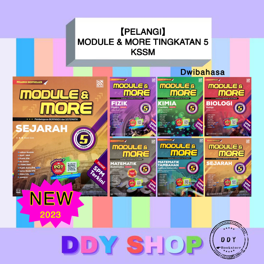 【Pelangi】Module & More Tingkatan 5 KSSM 2023 — Buku Latihan SPM Form 5 ...