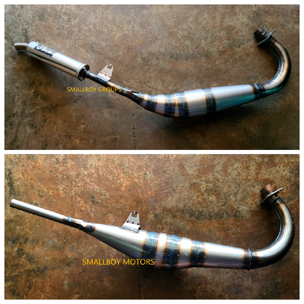 SUZUKI RGSPORT RGV120 SENAPANG PIPE ON OPEN RACING CHAMBER EXHAUST ...