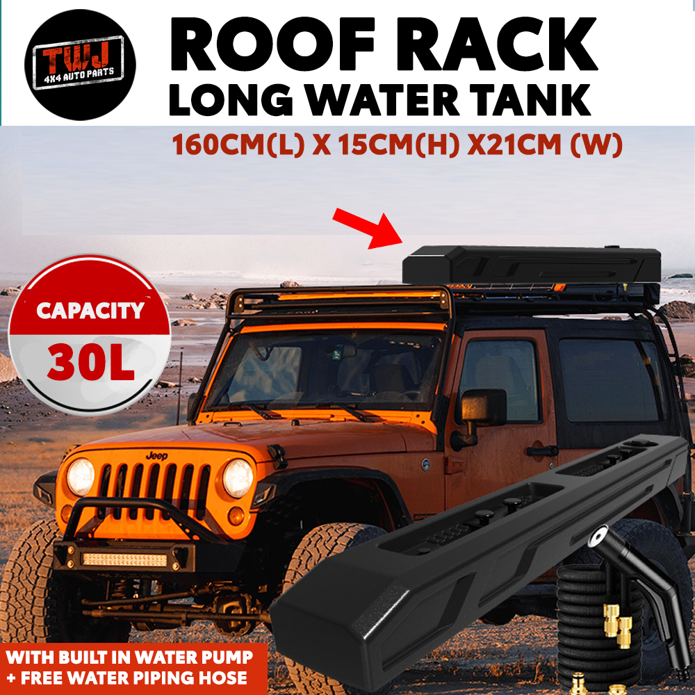 Outdoor camping shower roof rack water tank 30Liter LLDPEPlastic