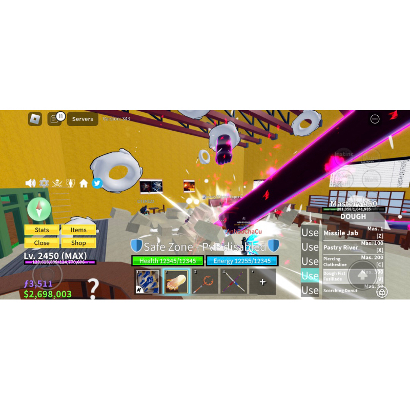 Blox Fruit Account With Full Awaken Dough) Shopee Malaysia