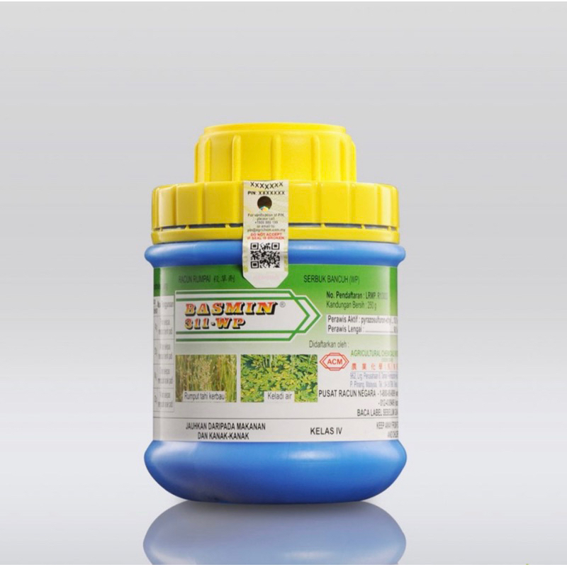 Basmin 311-WP Racun padi air takung keladi para sambau | Shopee Malaysia
