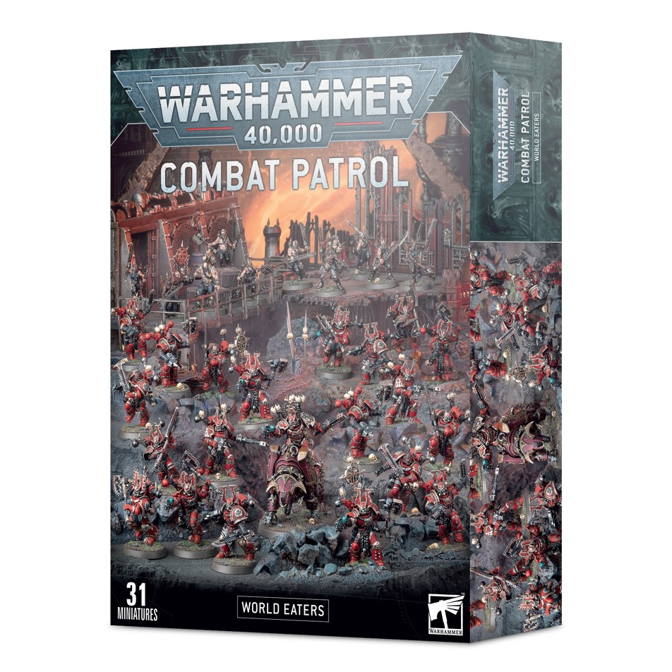 Warhammer 40K Combat Patrol World Eaters / Chaos Space Marines / Khorne ...