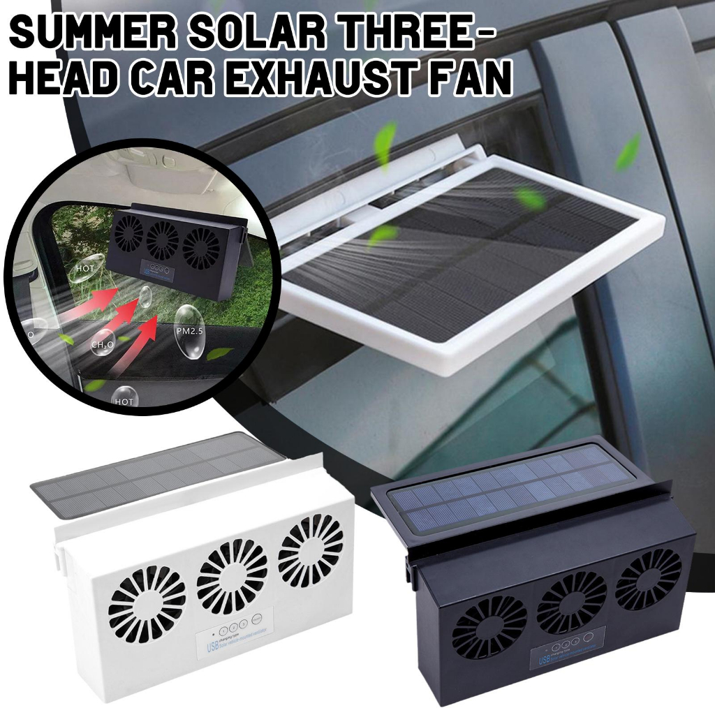 Solar car deals exhaust fan